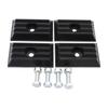 Steel Leaf Spring Pad Rear Insulator Mounting Hardware for Fiat Ducato Peugeot Boxer Citroen Jumper Auto Spare Parts