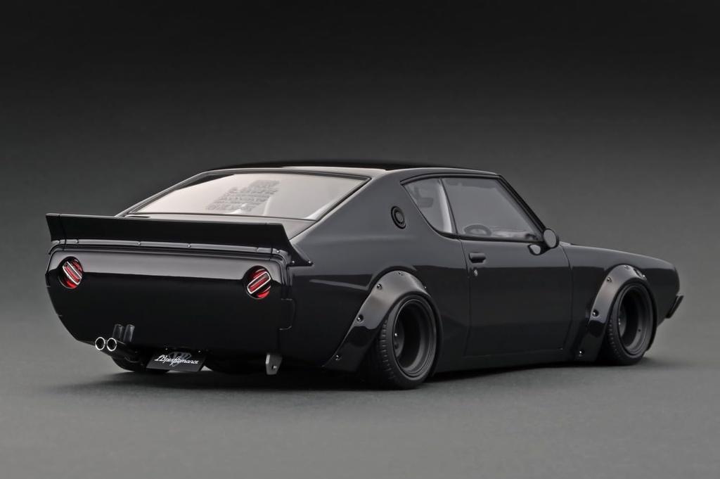 ignition model Kenmeri 2Dr Black finished product 1/18 LB-WORKS