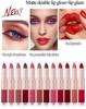 CmaaDu 3-Piece Matte Lipstick & Gloss Set: Velvet Finish, Non-Transferring Formula for Makeup.