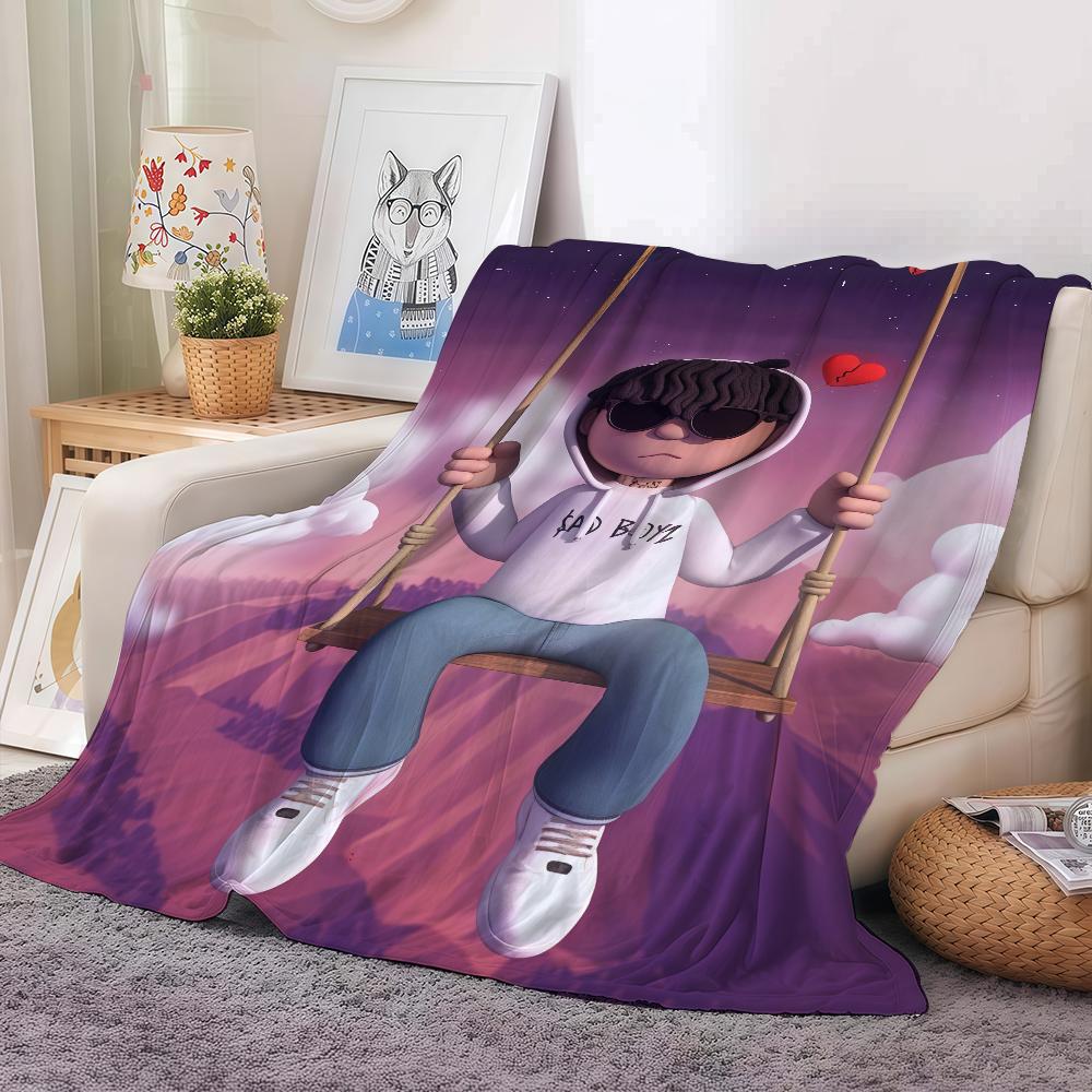 Mexican Singer Junior H Blanket For Sofa Office Bed Plane Travel Sleep Read Relax Camping Soft And Warm