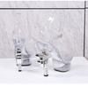 Women's Platform Sandals Heel Crystal High Heel Sandals Nightclub Shoes Versatile Sexy 34-43 Wedding Shoes LFD-10314-32