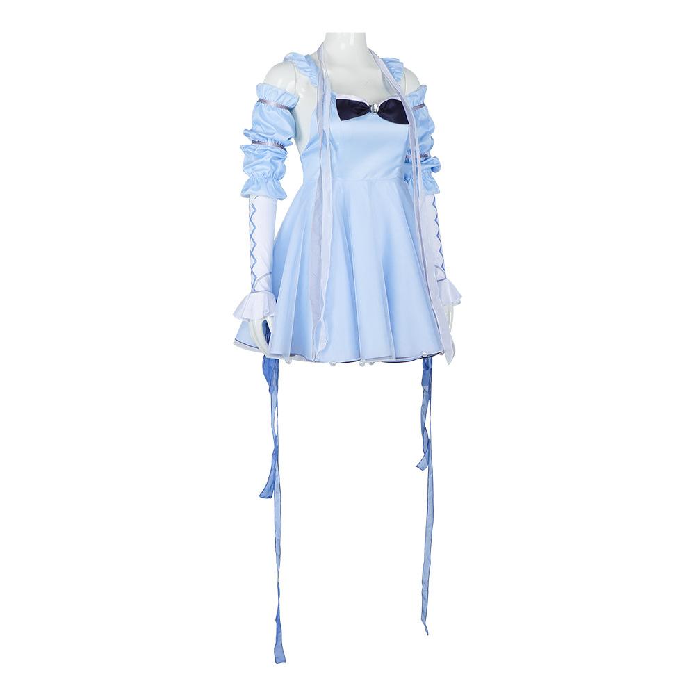 Virtual Singer Cos Costume Luo Tianyi Dress Two-Dimensional Comic Show Costume Cosplay Halloween Stage Costume