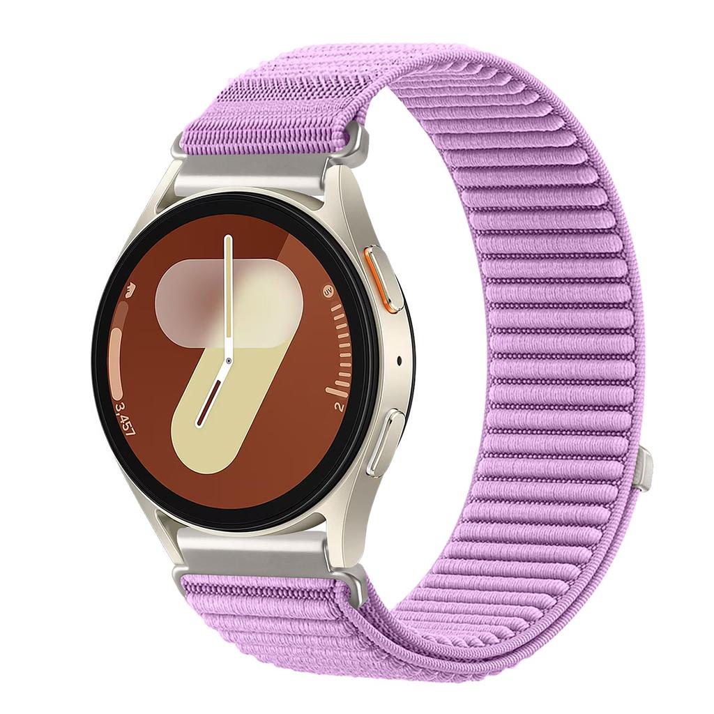 20mm 22mm watch Straps For Samsung Galaxy Watch 7/FE/5/pro/6/4/Classic nylon loop Bracelet correa Huawei watch GT 4 5 6 pro Band
