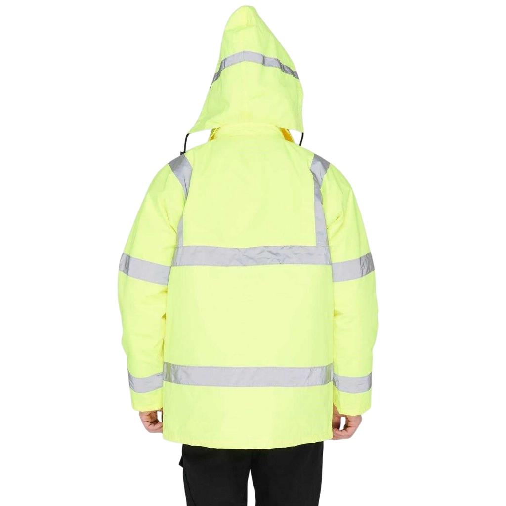Dunlop Unisex Adult Hi-Vis Safety Parka