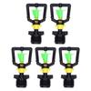 5PCS G1 2 Male Thread Rotating Sprinkler Nozzle Spray Head Misting Nozzle for Garden Irrigation