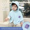 Summer UV Protection Ice Silk Hooded Cape Sun Protection Jacket Clothes for Boys Girls Versatile Lightweight Outdoor Sun Shield