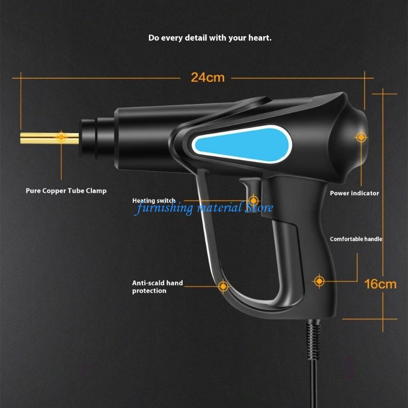 Y5GD Ergonomic Portable Plastic Bumper Repair Tool 70W High Efficiency Welder With 200 Welding Nails Tools For Automotive
