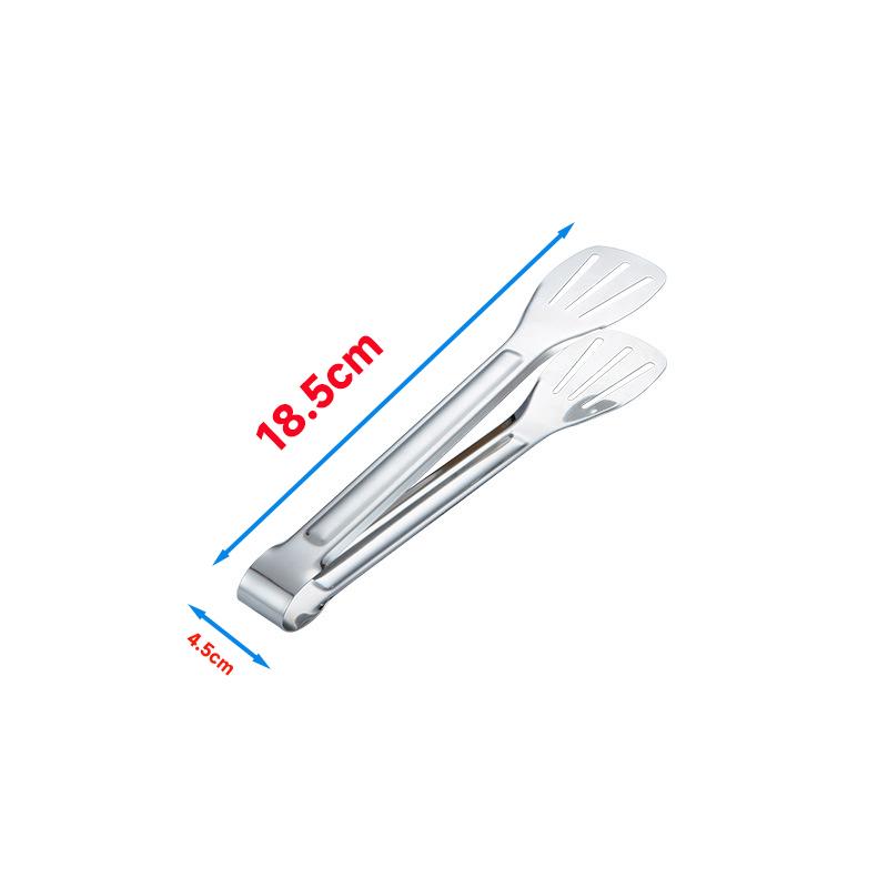 

Зажимы для еды из нержавеющей стали 304: Прочные кухонные принадлежности для барбекю для легкого приготовления на гриле, выпечки и подачи на стол — идеально подходят для хлеба, стейков и многого другого серебряный