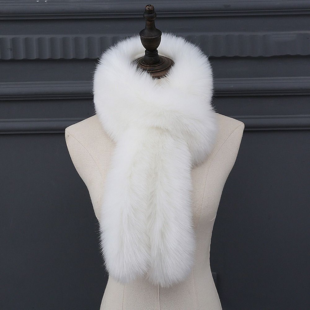Warm Women's Collar Scarf Faux Fur Fur Collar Scarf Wrap Korean Neck Warmers
