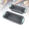 2 Stück Kastenform Silikon Antihaft Brotform Backform für hausgemachte Kuchen Brownies Hackbraten Zuhause