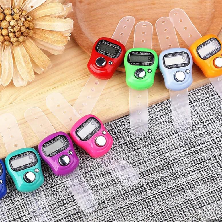 Luminous Digital Display Finger Ring Counter for Pedestrians