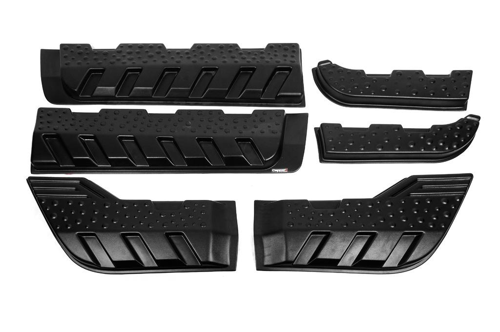 EuroCap Door Molding (6 Pcs, ABS) for Fiat Fullback 2016-