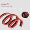National Standard 0.5 Sq RVB Red/Black Parallel Wire for LED/Outdoor Monitoring, 0.3 LED Light Wire, 0.75 Twin Cord