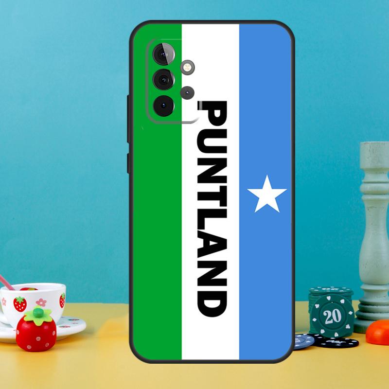 Puntland State Somali Flag Case For Samsung Galaxy A35 A26 A16 A05 A55 A15 A32 A12 A22 A52 A54 A34 A14 A56 A36 A13 A53