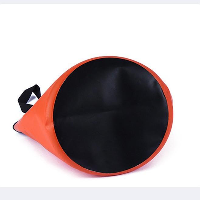 Outdoor 20L camping folding bucket multifunctional large capacity portable fishing bucket