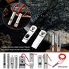 Portable High Volume Whistle High-frequency Hiking Outdoors Emergency Whistle  Outdoor Tool