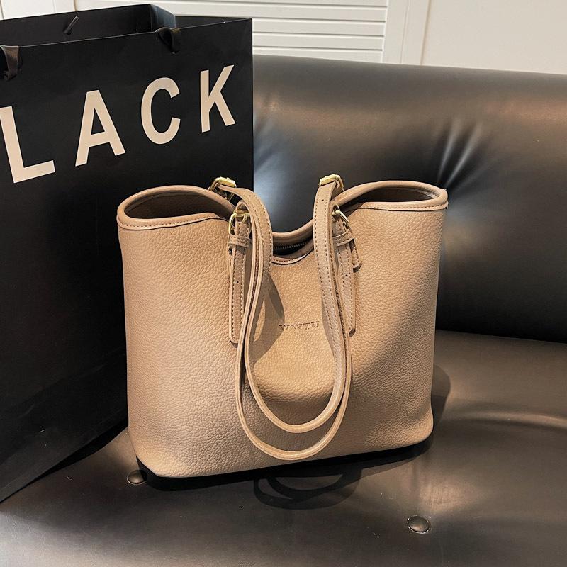 Handväska Dam Ny Mångsidig Mode Stor Kapacitet Pendlar Axelväska Tygväska