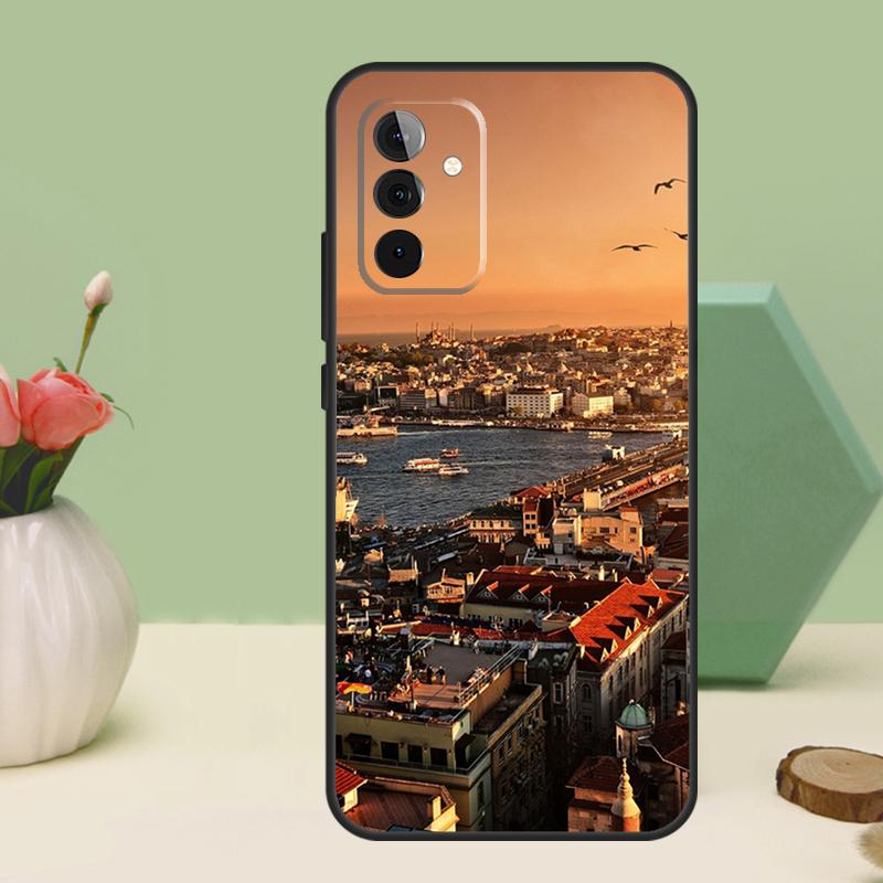 Turkey Istanbul Scenery Building For Samsung Galaxy A16 A55 A35 A15 A32 A12 A22 A52 A54 A34 A14 A56 A36 A26 A13 A53 A06 Case