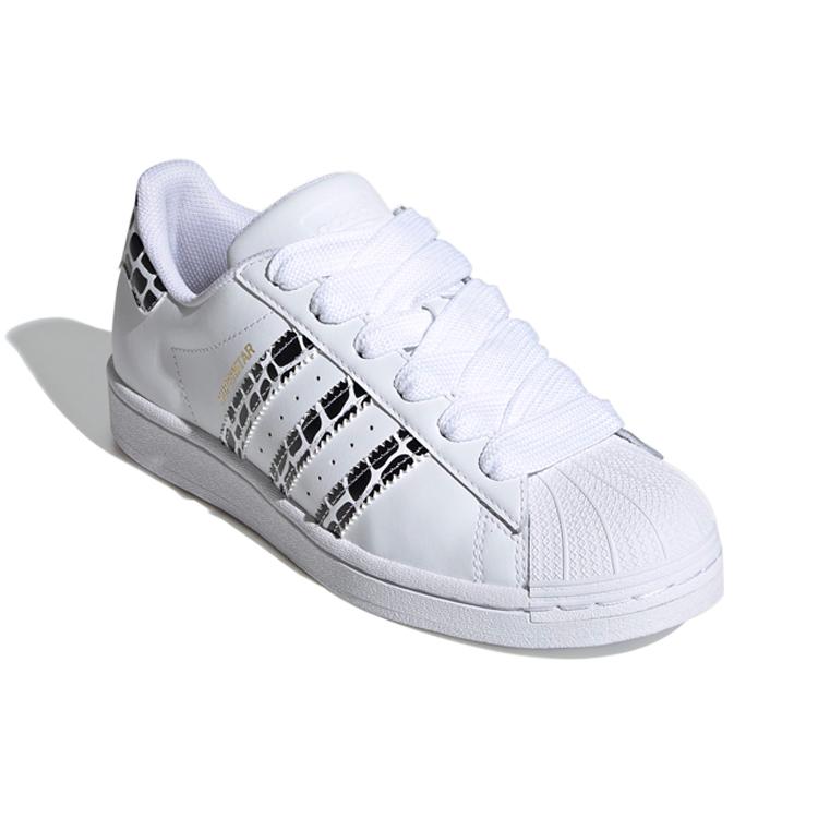 adidas Superstar White Leopard Stripes Women's FV3452