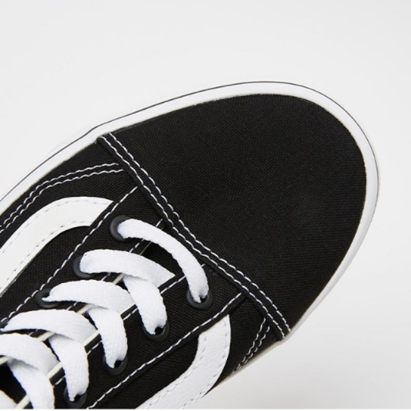 Barnes Old School Canvas Black True White Vn000zdf1wx1