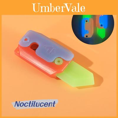 Lysende gulerodskniv Perfekt til nattesjov og leg Ny udgivelse!