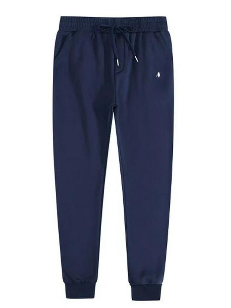 Sudadera con capucha forrada de felpa para hombre, Bordada, Corte holgado, Estilo polo Otoño/Invierno, Tallas grandes, Diseño RL