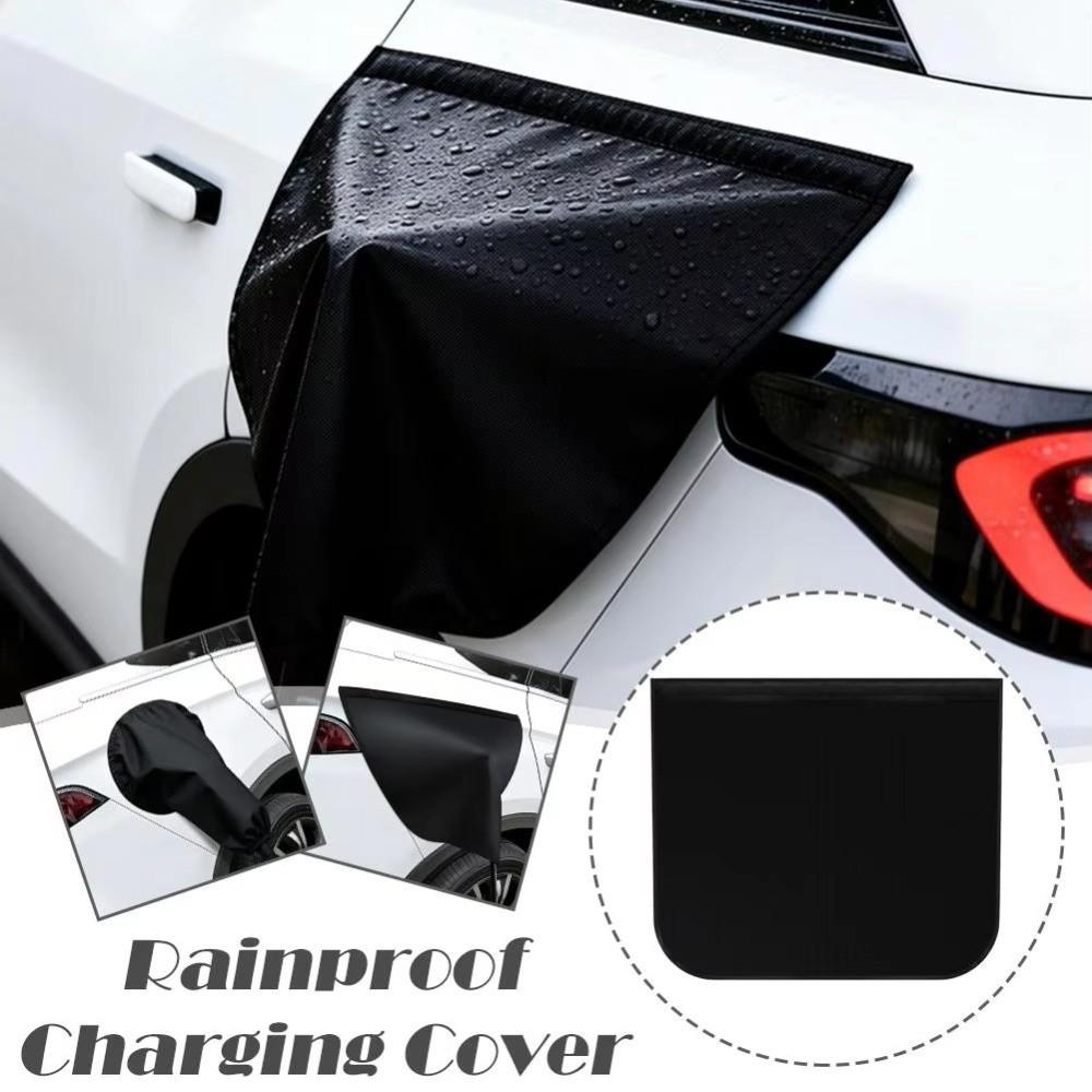Waterproof EV Charger Cover Strong Magnetic Adsorption Rainproof Cover For EV