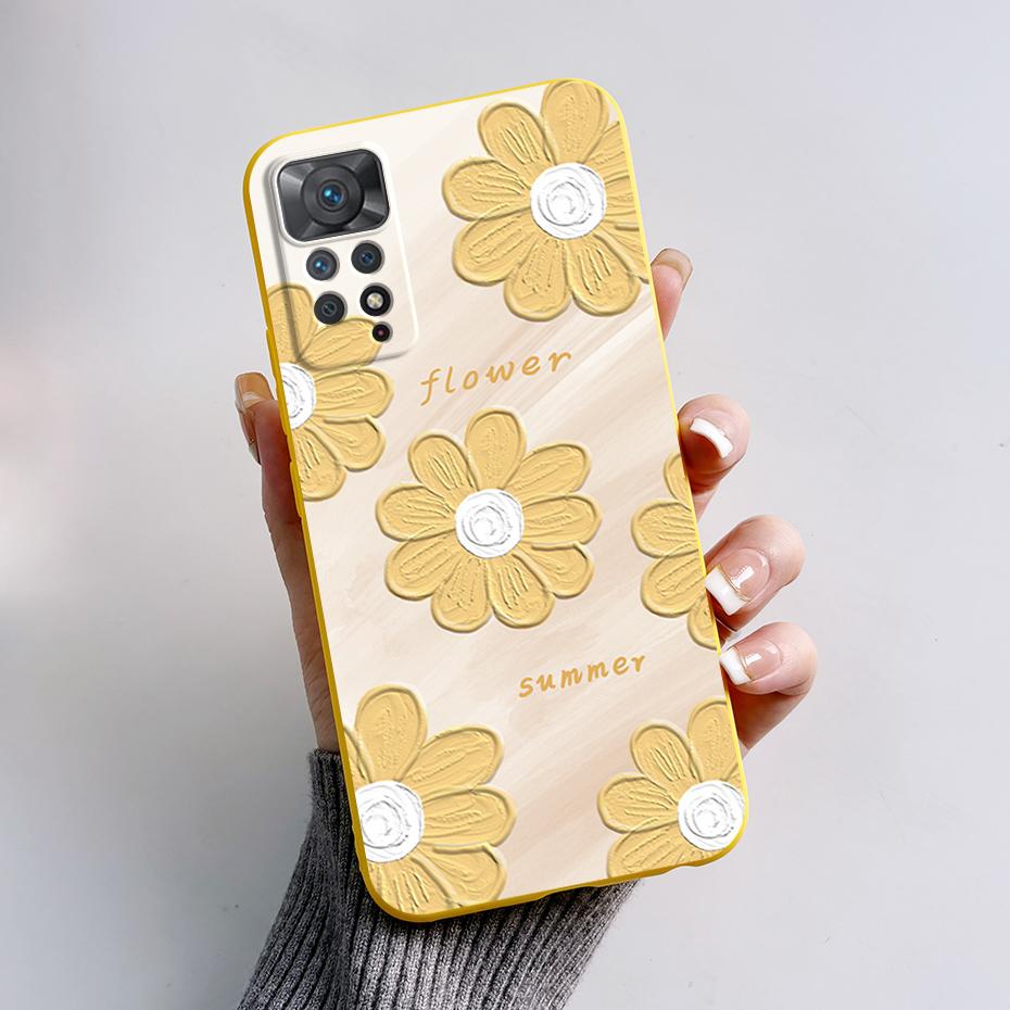 For Redmi Note 11S Note 11 Pro 5G 4G Case Cute Rabbit Panda Protector Fundas Cover For Redmi Note 11 note11E Silicone Phone Case