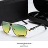 Men's Dual-Use Color-Changing Polarized Sunglasses for Day/Night: Anti-Glare, HD Vision for Driving & Fishing