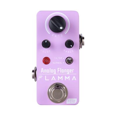 FLAMMA FC15 Analog Flanger Guitar Effects Pedal with Filter and Oscillator True Bypass Flanger Purple