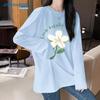 Jeanswest Women's Pure Cotton Long Sleeve T-Shirt