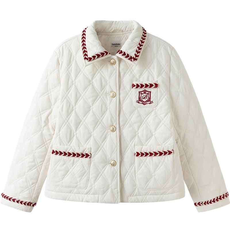 

Balabala Girls 2025 Spring Padded Jacket 160