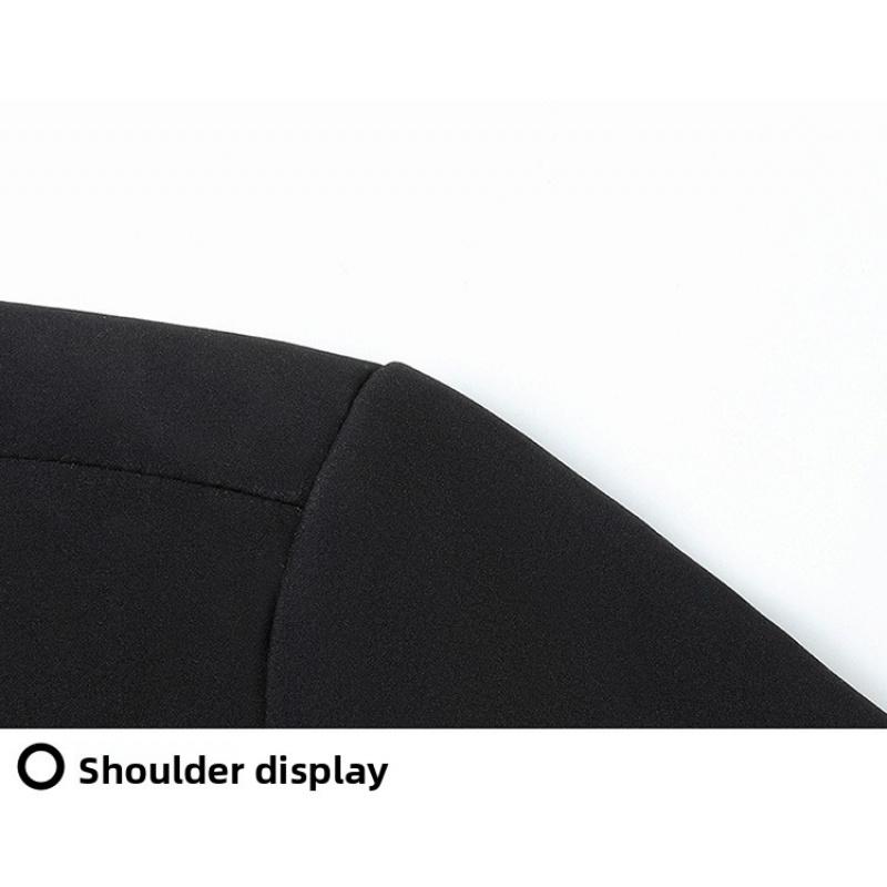 Frühlings- und Herbst Herren Stehkragenjacke Herren Executive Casual Business Herrenbekleidung Mittelalterlicher Papa Mantel