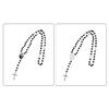 Trendy Catholic for Cross Sublimation Necklaces Rosary Necklace for Family Membe