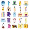 50 Numberblocks Lernanimations-Aufkleber für Handyhüllen & Schreibwaren