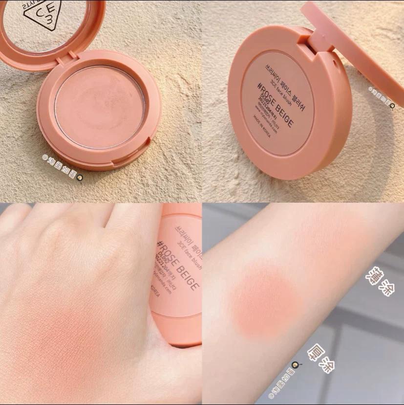 Pure Desire Ceiling! New Arrival 3CE Monochrome Blush Nude Peach/Mono Pink/Rose Beige