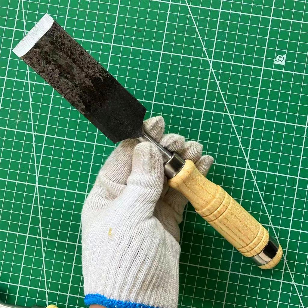 Beech Handle High Carbon Steel Woodworking Chisel Set - Flat & Semicircular