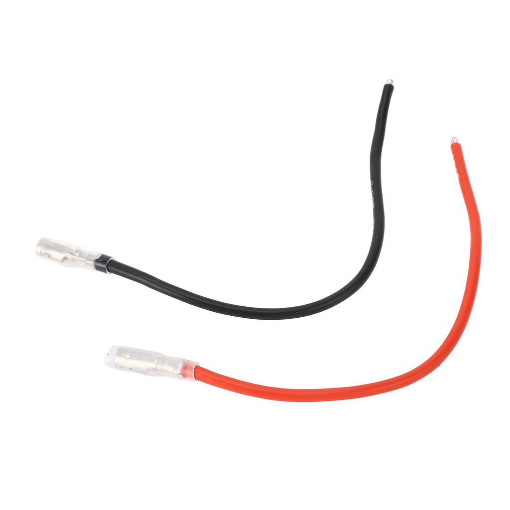 10PCS RC Brushed Motor Cable Black Red 4mm Banana Connector 16AWG Silicon Wire for Axial Scx10