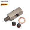 Stainless Steel 1/8'' NPT Oil Pressure Sensor Sendor Tee Adapter to 1/8 NPT Gauge T-Piece Car Accessories