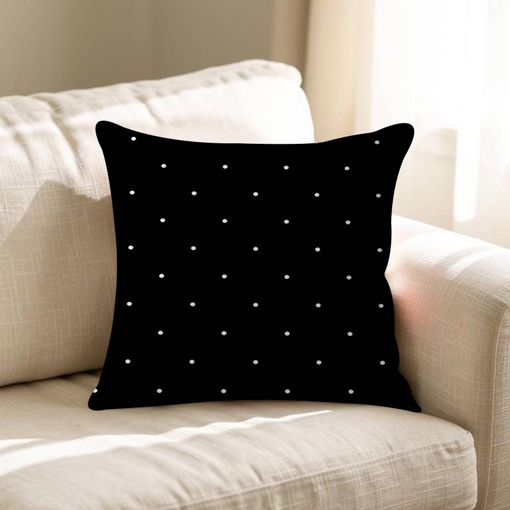 Fashion Polka Dot Pillowcase Toon Gift Cushion Cover Bedroom Home Sofa Chair Seat Decor Pillow Case