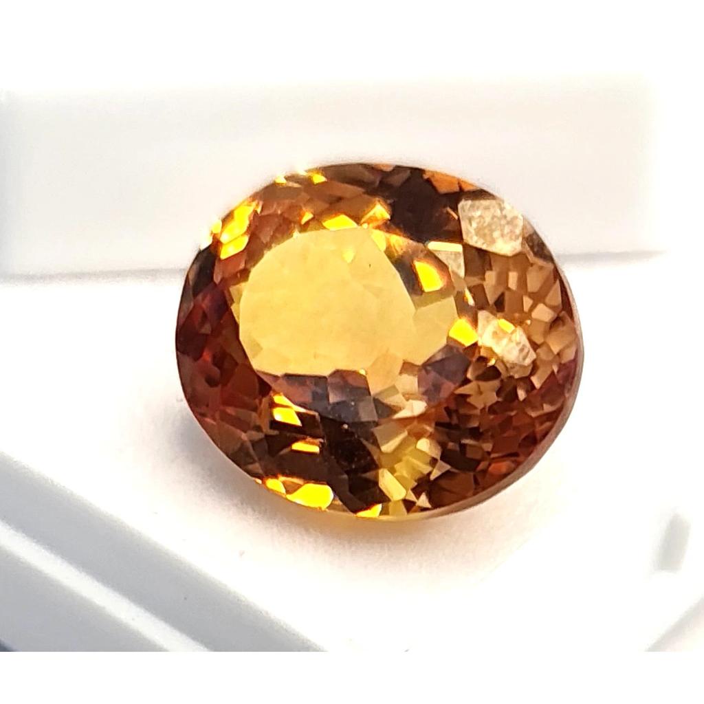 Natural Yellow Orange Citrine Oval Cut 14-16 Ct Fabulous Certified Gemstone