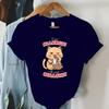 Woman Tshirts Graphic T Shirt Womens ALLERGIC BULLSHIT Printed Tshirt Fashion Youthful Female Clothing  Womens Clothing Sales