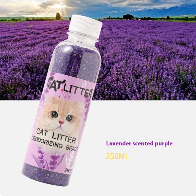 Cat Litter Deodorizing Beads Toilet Granules Litter Box Long Lasting Freshness Air Purification Deodorizer Pet Cleaning Products