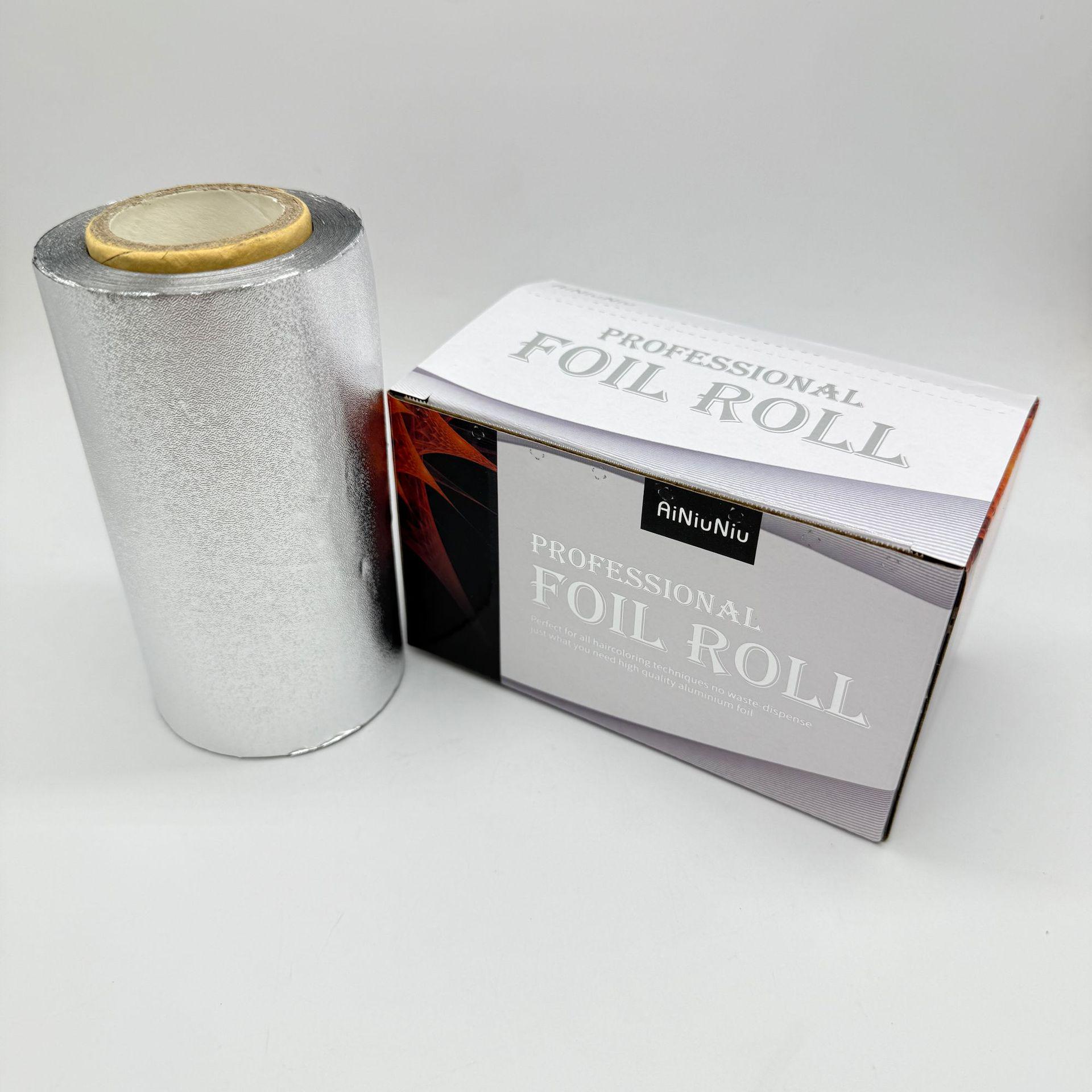 Embossed Orange Peel Aluminum Foil for Hair Styling - Salon Use