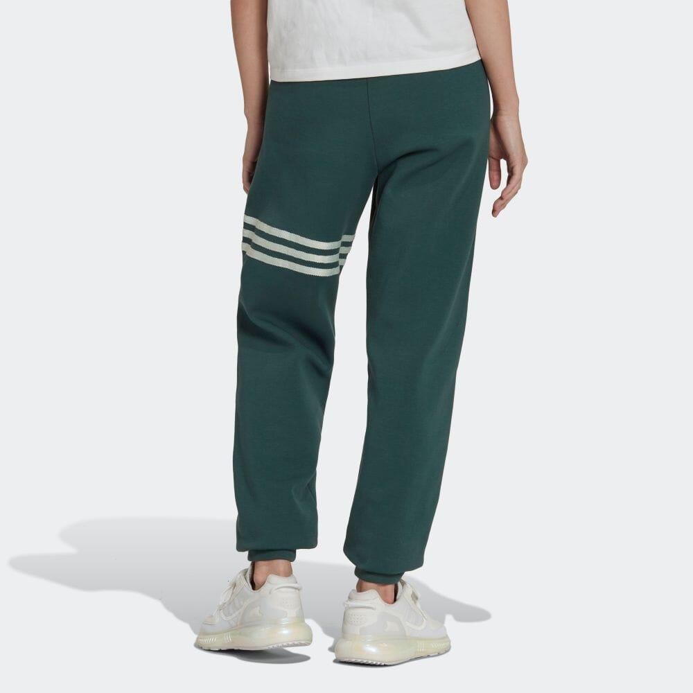 Adidas Originals Adicolor Neoclassics Brand Logo Embroidered Cuffed Sports Pants Men Pants Green HS6773