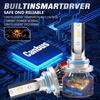 Car LED Headlight Bulbs H7 Imported 3570 CSP 6000k White Internal Driver Replacement Light Bulbs 9005/9006/H11