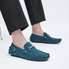 Herren Mokassins Damen Fahrerschuhe Komfort Flats Lässige Slip-ons Übergröße Wildlederschuhe für Paare Rot Grün Gelb Orange Schwarz Blaue Schuhe