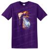 Vintage Classic Rock Graphic T Shirt Abstract Art W/ Colorful Design Tee