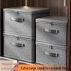 Large Capacity Cationic Wardrobe Organizer with Flip-Top & Combination Lock
