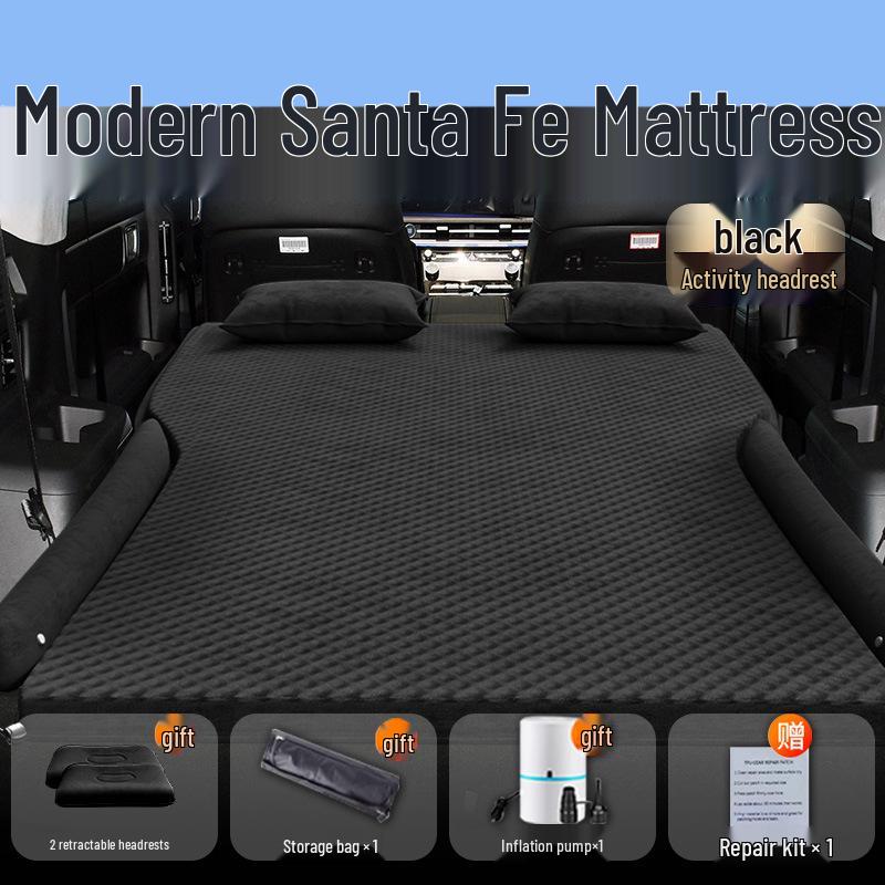 Hyundai Santa Fe Car Mattress: Rear Seat and Trunk Sleeping Mats